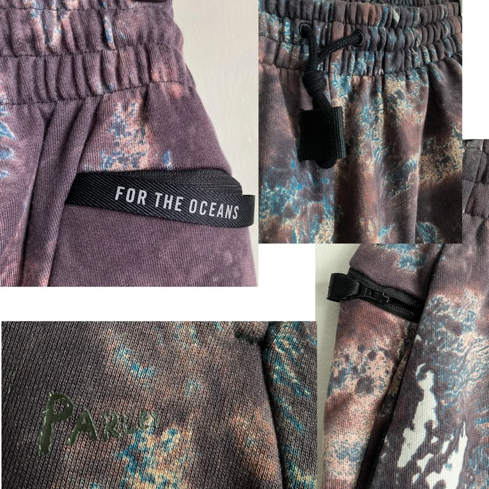 Adidas Parley 7/8 Joggers Ocean Drop Crotch Harem Pants Limited Organic Cotton - Picture 9 of 12